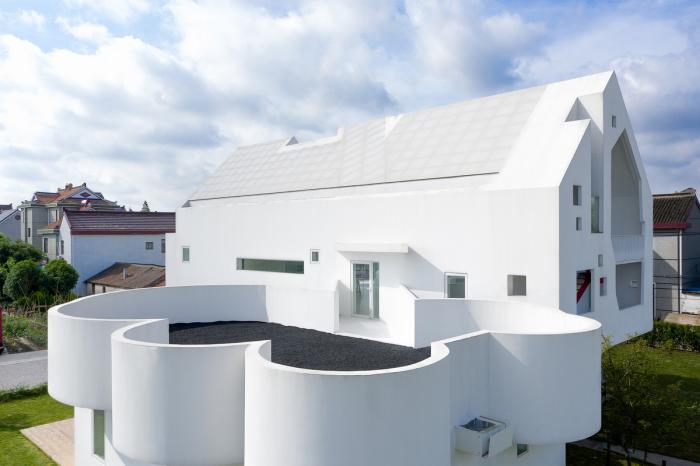 BIM建筑|风景万画筒 - 陆宅 / ams元秀万建筑事务所