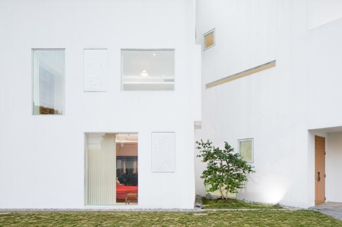 BIM建筑|风景万画筒 - 陆宅 / ams元秀万建筑事务所