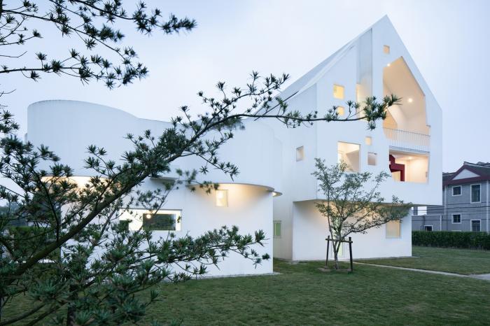 BIM建筑|风景万画筒 - 陆宅 / ams元秀万建筑事务所