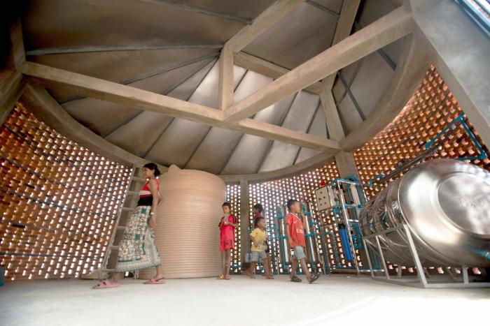 BIM建筑|柬普塞水堂：柬埔寨乡村安全用水解决方案