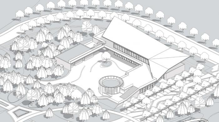 BIM建筑|大地之痕：七色山矿坑花园游客中心 / UUA建筑师事务所