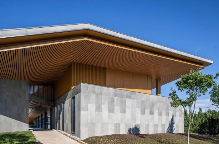 BIM建筑|大地之痕：七色山矿坑花园游客中心 / UUA建筑师事务所