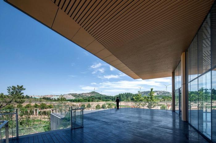 BIM建筑|大地之痕：七色山矿坑花园游客中心 / UUA建筑师事务所