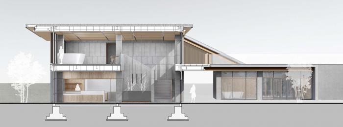 BIM建筑|大地之痕：七色山矿坑花园游客中心 / UUA建筑师事务所