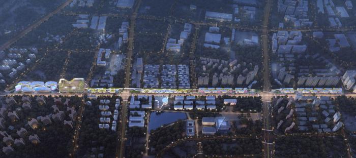 BIM建筑|Aedas新作：2.4公里超线公园，公园商业新模式