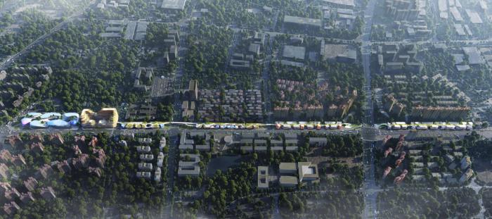 BIM建筑|Aedas新作：2.4公里超线公园，公园商业新模式