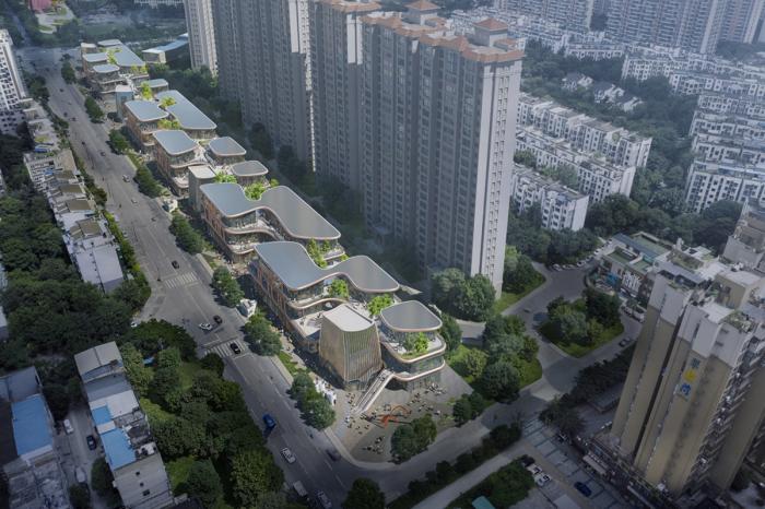 BIM建筑|Aedas新作：2.4公里超线公园，公园商业新模式