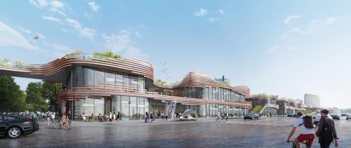 BIM建筑|Aedas新作：2.4公里超线公园，公园商业新模式