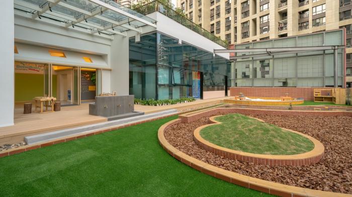 BIM建筑|孩子的“理念世界”探索：BeneBaby国际学院 / VMDPE圆道设计