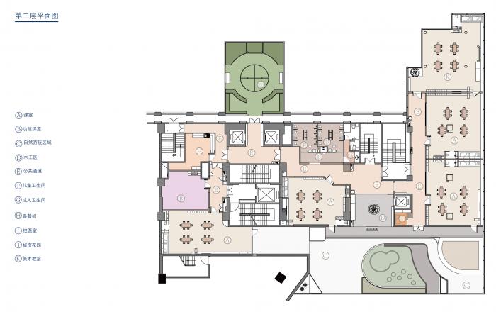 BIM建筑|孩子的“理念世界”探索：BeneBaby国际学院 / VMDPE圆道设计