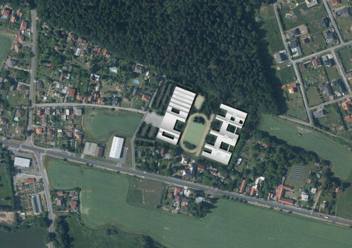 BIM建筑|捷克 LOŠBATES 小学设计竞标方案：延续 - 渗透 - 共享 / 平时建筑事务所