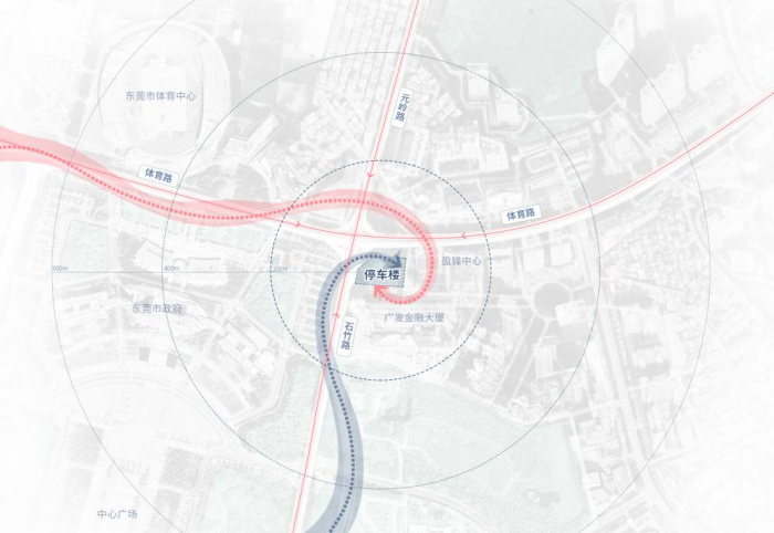 BIM建筑|GWP 新作 | “无限流动”— 东莞CBD示范性立体停车楼