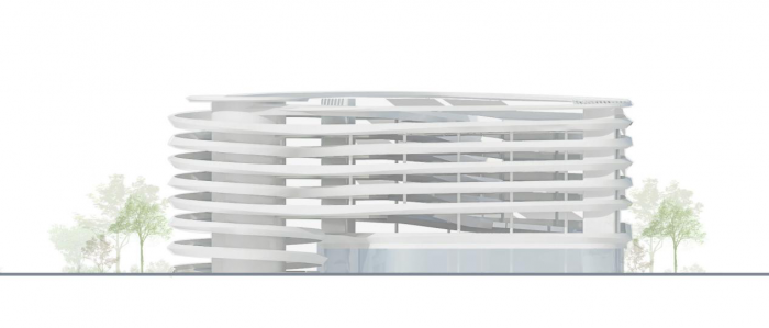 BIM建筑|GWP 新作 | “无限流动”— 东莞CBD示范性立体停车楼