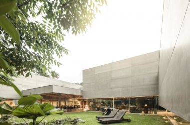 BIM建筑|建筑的底层减法：悬空的盒子-BIM建筑网