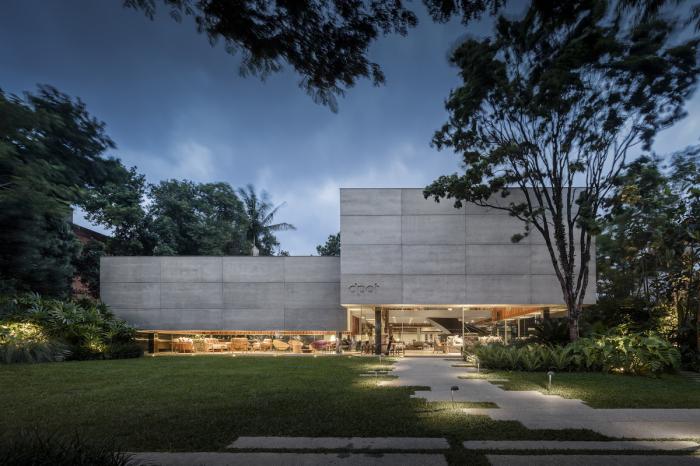 BIM建筑|建筑的底层减法：悬空的盒子