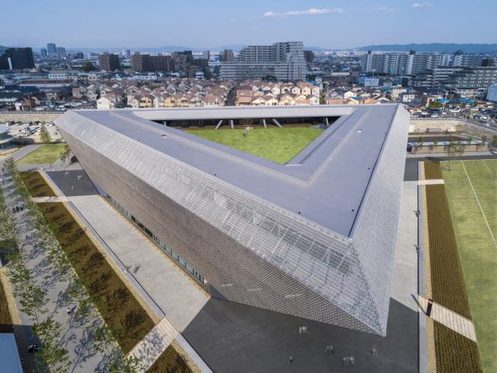 BIM建筑|追手门学院大学“学术方舟” / 三菱地所设计