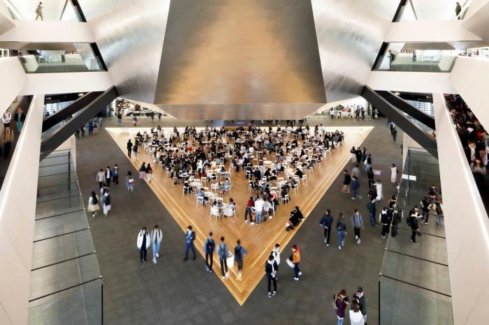 BIM建筑|追手门学院大学“学术方舟” / 三菱地所设计