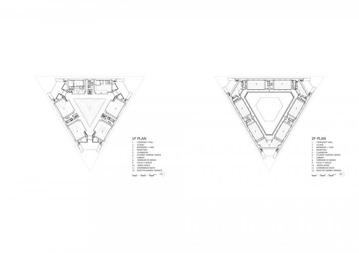 BIM建筑|追手门学院大学“学术方舟” / 三菱地所设计