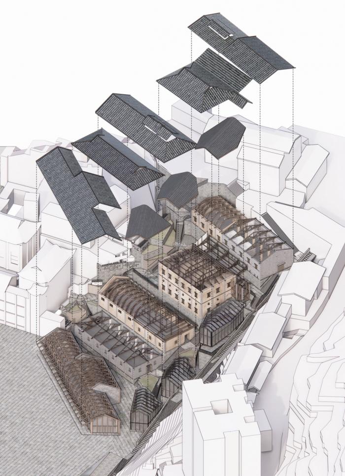 BIM建筑|重庆故宫学院（安达森洋行改造） / 非常建筑