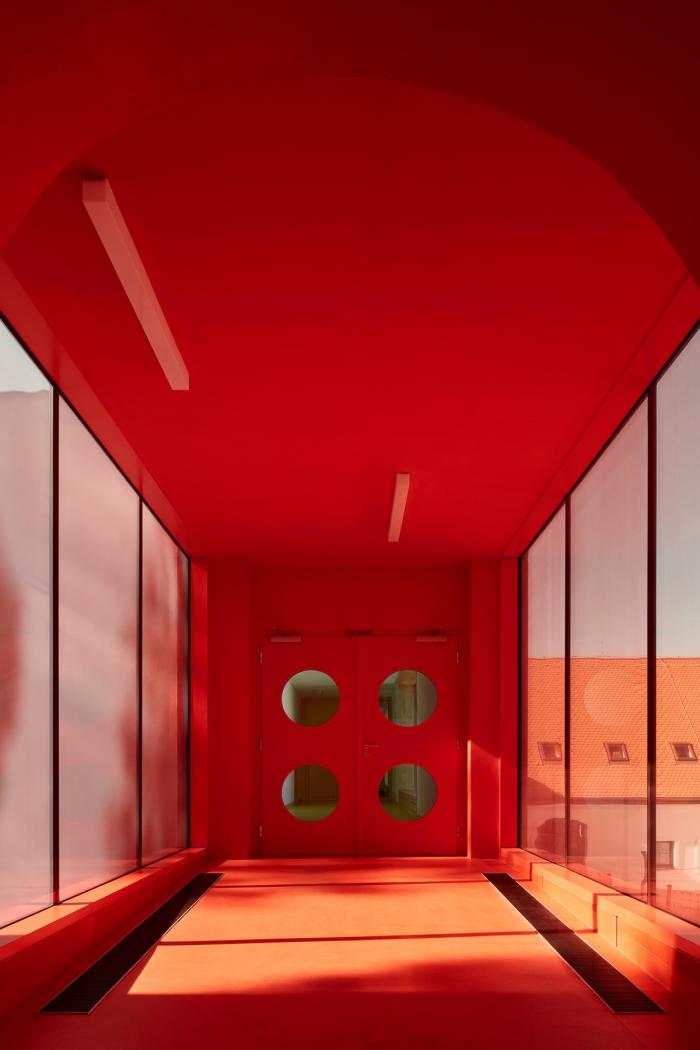 BIM建筑|童话书中的儿童城堡：Vřesovice小学扩建