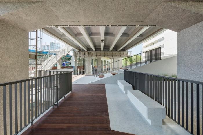 BIM建筑|首尔露台广场，高架桥下的再生空间