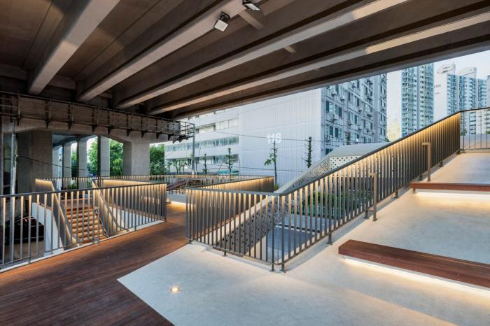 BIM建筑|首尔露台广场，高架桥下的再生空间