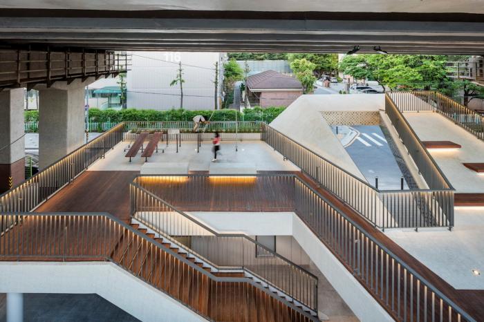 BIM建筑|首尔露台广场，高架桥下的再生空间
