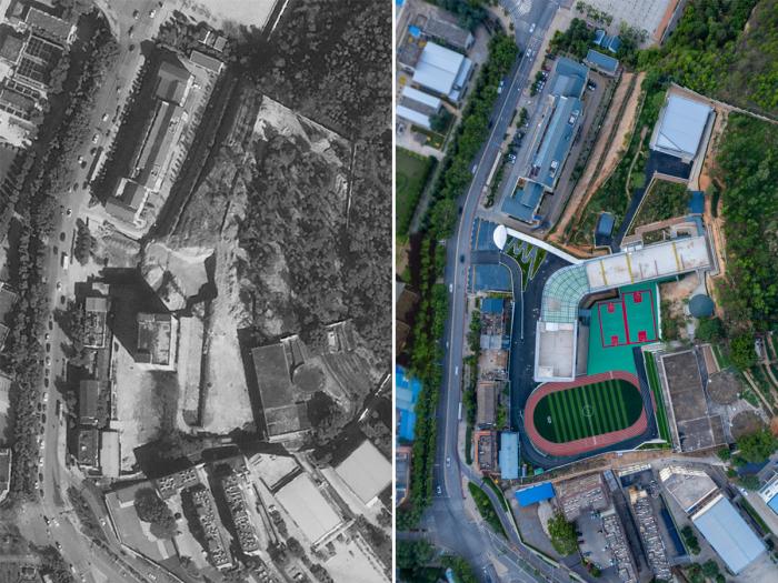 BIM建筑|校园再生，半山半校：云南玉溪生态实验小学 / 思序设计