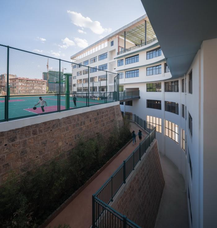 BIM建筑|校园再生，半山半校：云南玉溪生态实验小学 / 思序设计