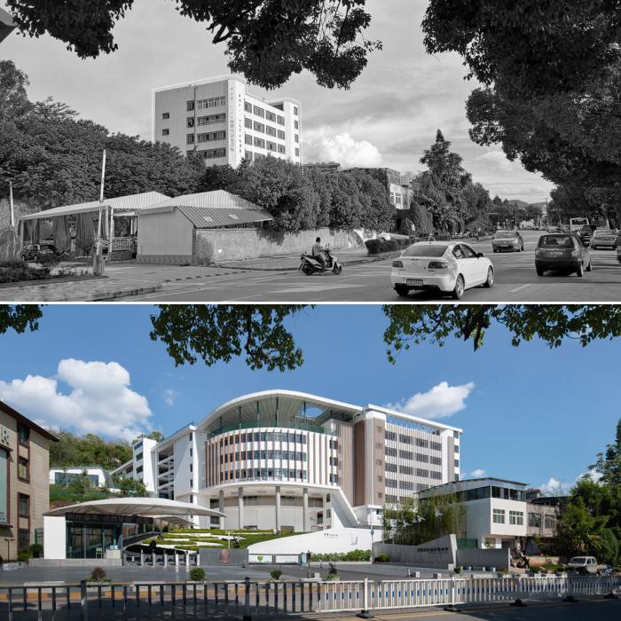 BIM建筑|校园再生，半山半校：云南玉溪生态实验小学 / 思序设计