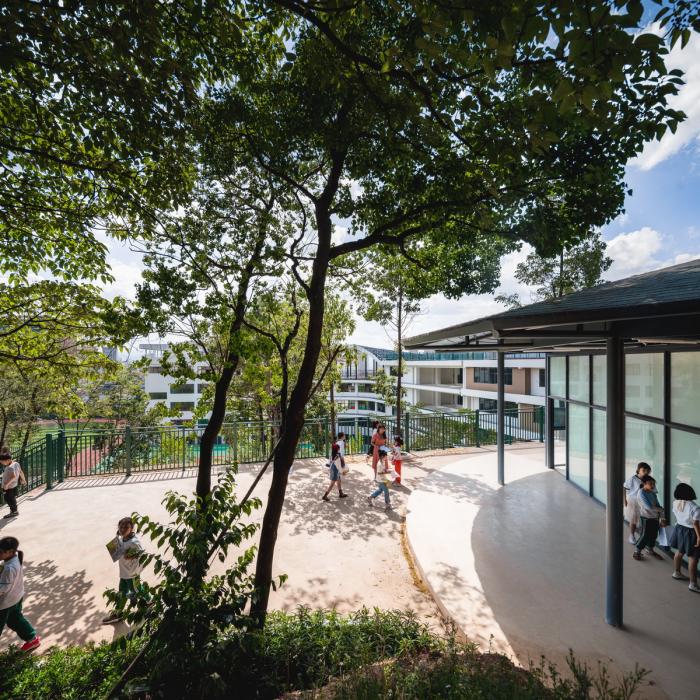 BIM建筑|校园再生，半山半校：云南玉溪生态实验小学 / 思序设计