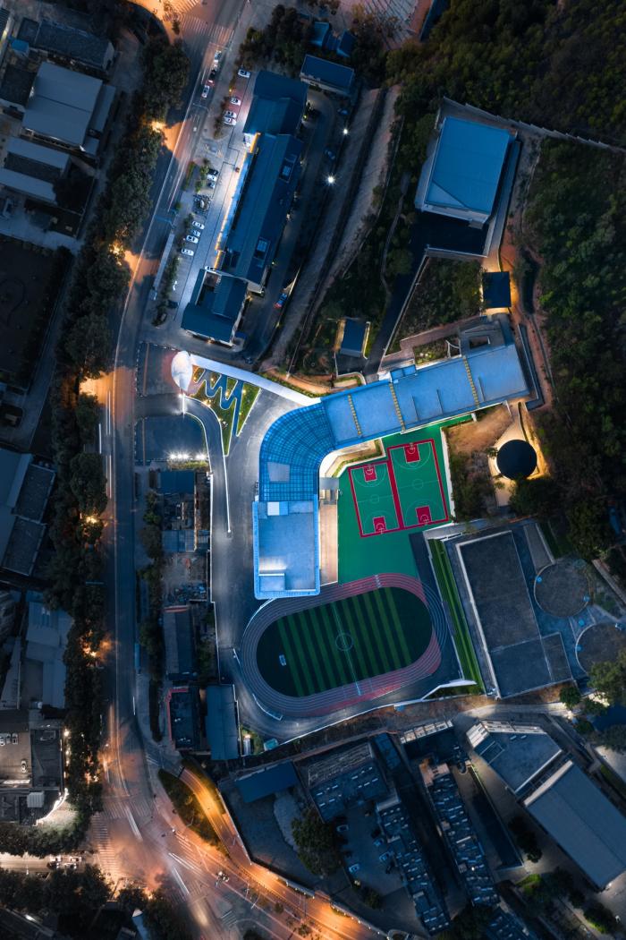 BIM建筑|校园再生，半山半校：云南玉溪生态实验小学 / 思序设计