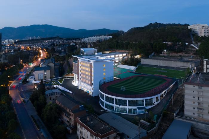 BIM建筑|校园再生，半山半校：云南玉溪生态实验小学 / 思序设计