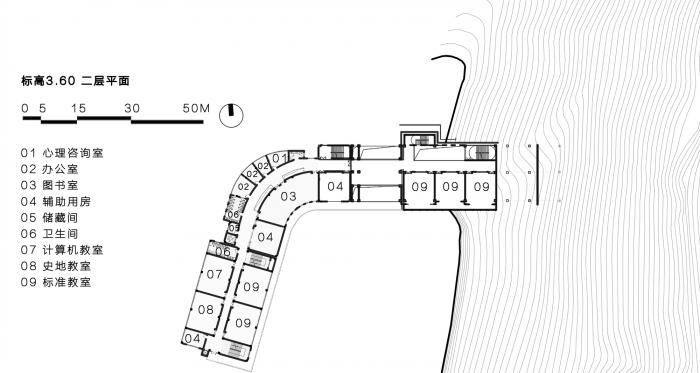 BIM建筑|校园再生，半山半校：云南玉溪生态实验小学 / 思序设计