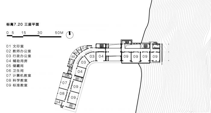 BIM建筑|校园再生，半山半校：云南玉溪生态实验小学 / 思序设计