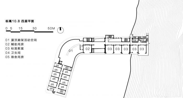 BIM建筑|校园再生，半山半校：云南玉溪生态实验小学 / 思序设计