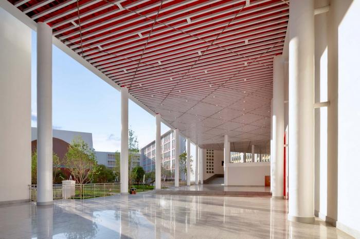 BIM建筑|立体“院落”空间：云南师范大学实验中学 / 清华大学建筑设计院 + 清华大学建筑学院