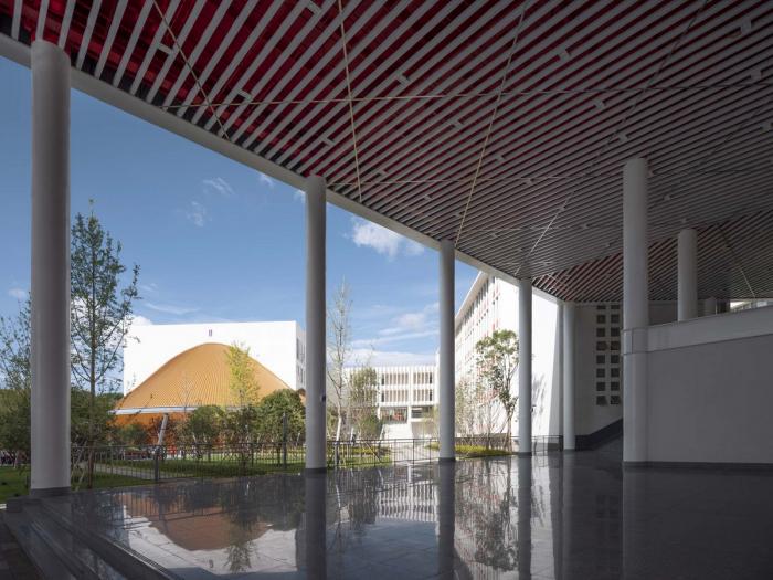 BIM建筑|立体“院落”空间：云南师范大学实验中学 / 清华大学建筑设计院 + 清华大学建筑学院