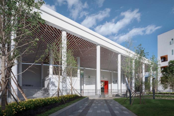 BIM建筑|立体“院落”空间：云南师范大学实验中学 / 清华大学建筑设计院 + 清华大学建筑学院