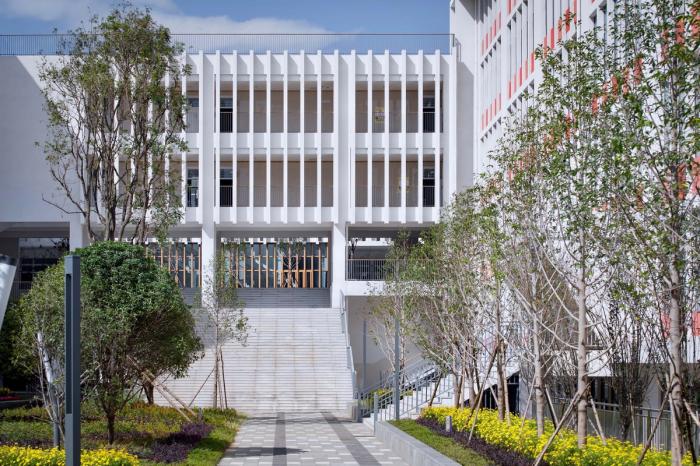 BIM建筑|立体“院落”空间：云南师范大学实验中学 / 清华大学建筑设计院 + 清华大学建筑学院