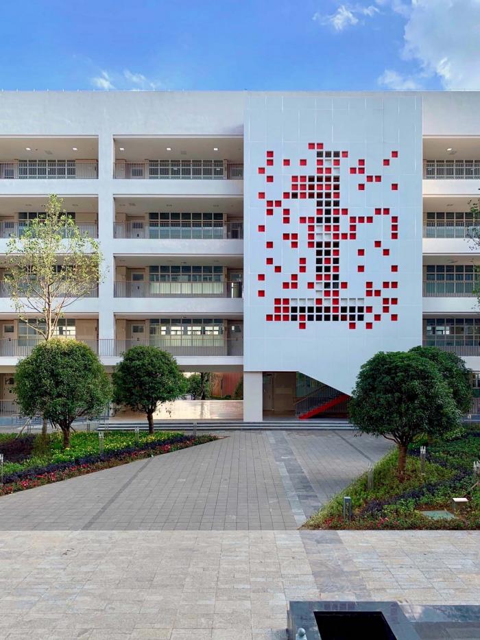 BIM建筑|立体“院落”空间：云南师范大学实验中学 / 清华大学建筑设计院 + 清华大学建筑学院