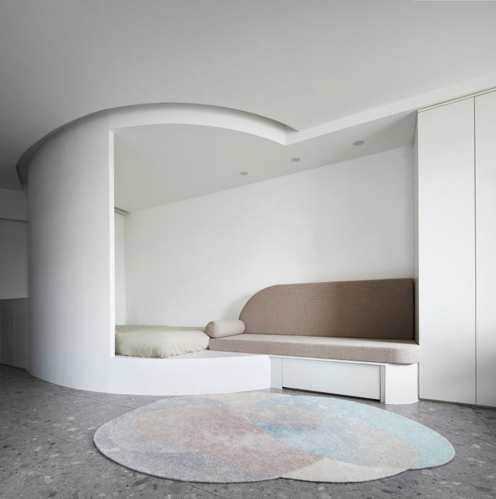 BIM建筑|「 微 居 」一种极小户型的空间释放 / 戏构建筑设计