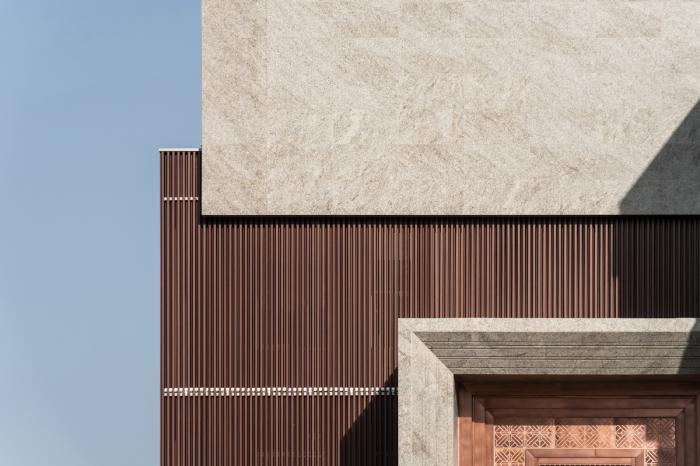 BIM建筑|素雅与轻奢并存：成都金地商置&弘阳地产·梵锦108生活体验馆 / 成执设计