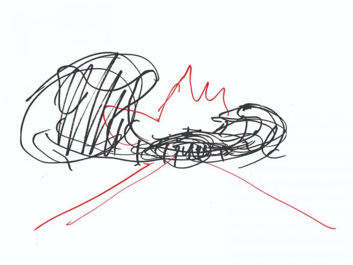 BIM建筑|如“风车”般旋转：美国奥林匹克博物馆 / DS+R