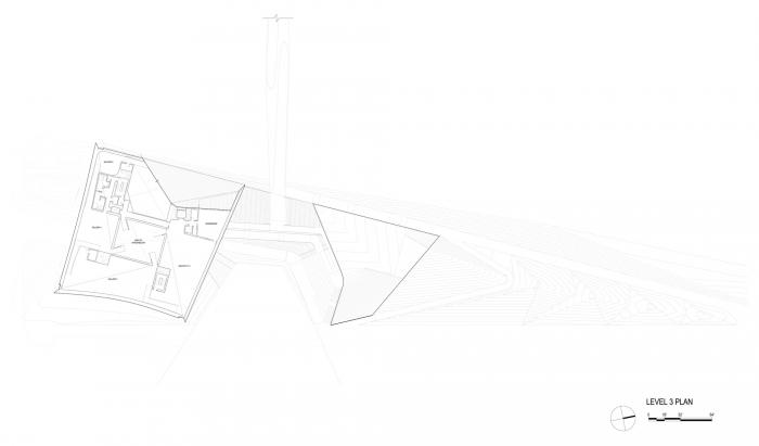 BIM建筑|如“风车”般旋转：美国奥林匹克博物馆 / DS+R