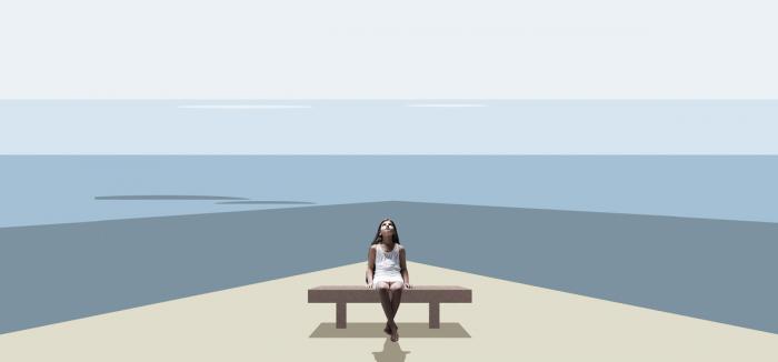 BIM建筑|美国桑迪胡克永久性纪念空间竞标方案：我所看着的世界 / 平时建筑事务所