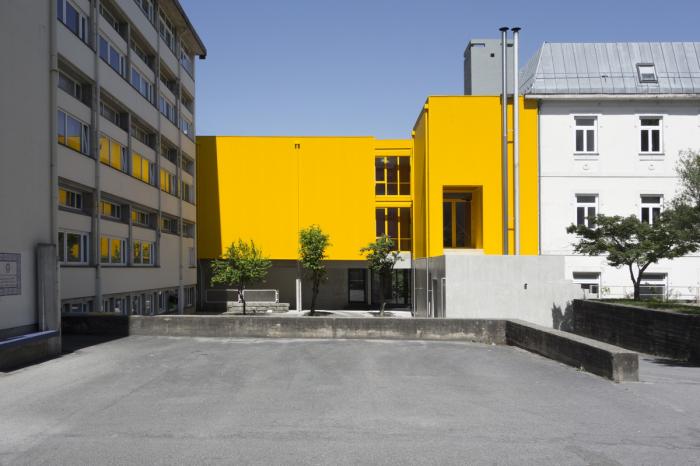 BIM建筑|单调色中的一道亮丽风景：ARTAVE/CCM 音乐学院加建