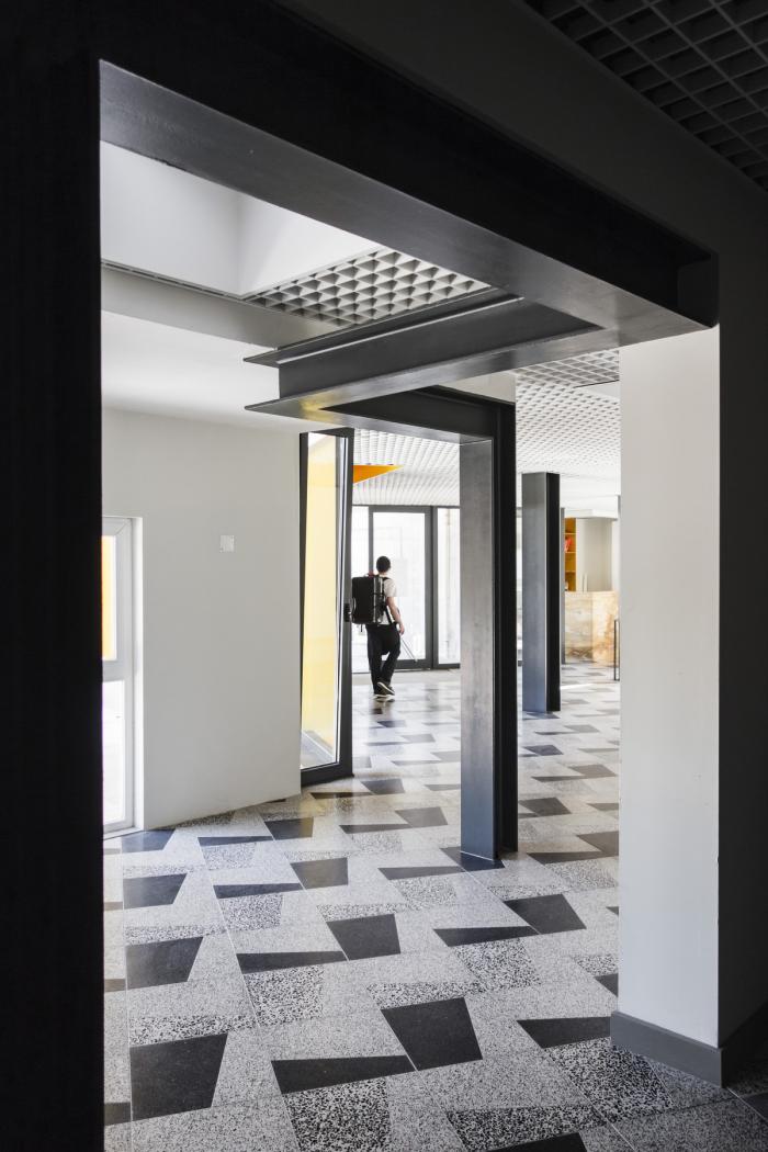 BIM建筑|单调色中的一道亮丽风景：ARTAVE/CCM 音乐学院加建