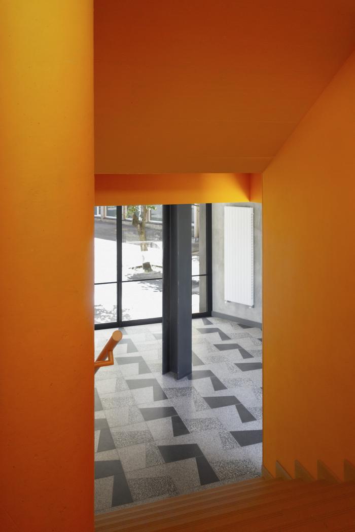 BIM建筑|单调色中的一道亮丽风景：ARTAVE/CCM 音乐学院加建