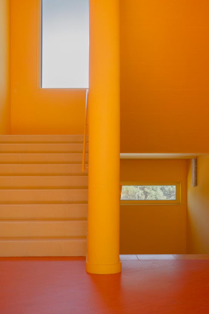 BIM建筑|单调色中的一道亮丽风景：ARTAVE/CCM 音乐学院加建